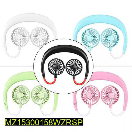 360° Portable Neck Fan with 3 Speeds