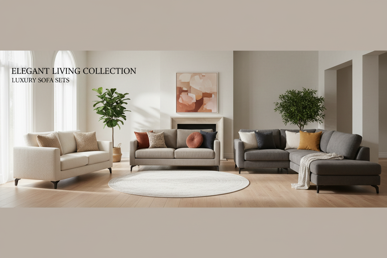 🛋️ Sofa Sets (2, 3, 5 Seater)