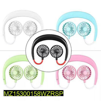 360° Portable Neck Fan with 3 Speeds