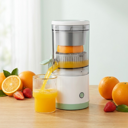 Portable USB Rechargeable Citrus Juicer – Automatic Wireless Orange Juicer Extractor