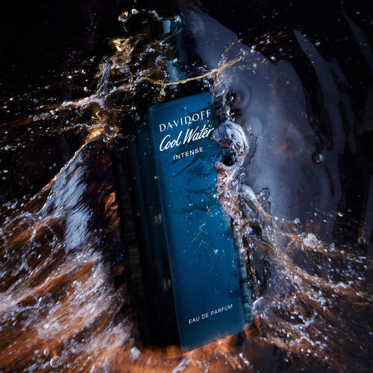 Davidoff Cool Water Intense Eau De Parfum For Men Long Lasting Premium Fragrance With Fresh Aromatic Notes