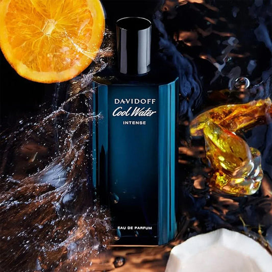Davidoff Cool Water Intense Eau De Parfum For Men Long Lasting Premium Fragrance With Fresh Aromatic Notes