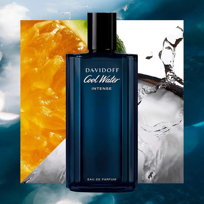 Davidoff Cool Water Intense Eau De Parfum For Men Long Lasting Premium Fragrance With Fresh Aromatic Notes