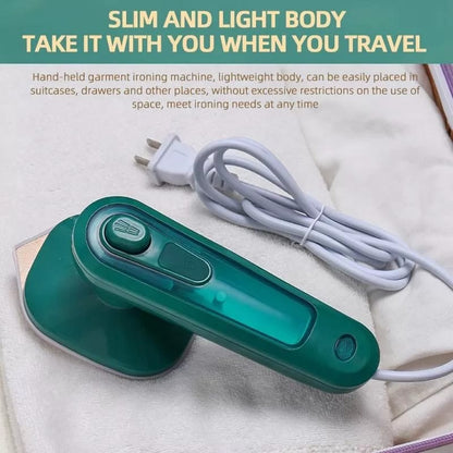 Professional Micro Steam Iron – Portable Handheld Dry & Wet Combo Garment Steamer for Travel & Home