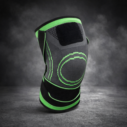 Premium Compression Knee Brace – High-Elasticity Joint Support Sleeve with Adjustable Dual Tension Straps & Breathable Knit Fabric