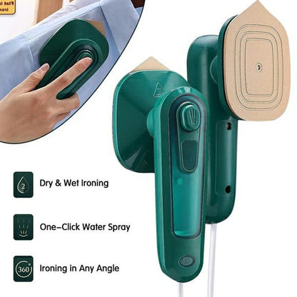 Professional Micro Steam Iron – Portable Handheld Dry & Wet Combo Garment Steamer for Travel & Home
