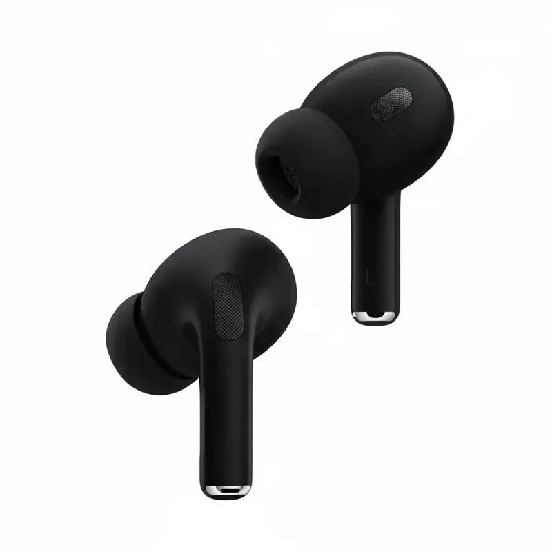 Black AirPods Pro 2 Wireless Bluetooth Earbuds With Charging Case