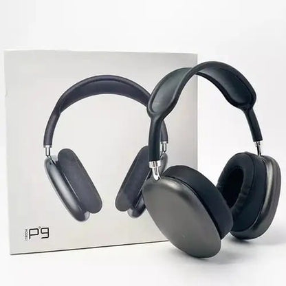 P9 Wireless Bluetooth 5.0 Over-Ear Headphones | HiFi Stereo Deep Bass | Built-in Mic | AUX & TF Card Support
