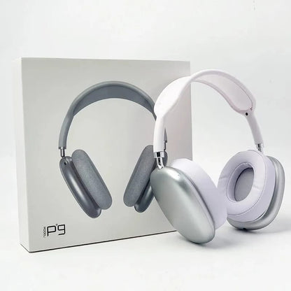 P9 Wireless Bluetooth 5.0 Over-Ear Headphones | HiFi Stereo Deep Bass | Built-in Mic | AUX & TF Card Support