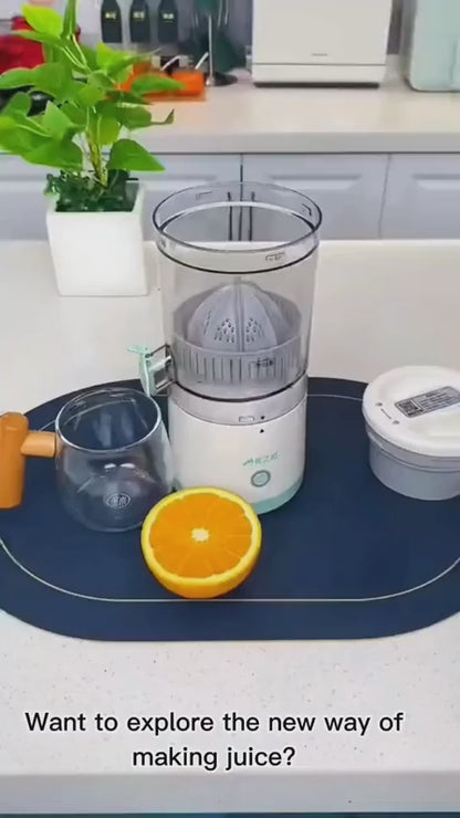 Portable USB Rechargeable Citrus Juicer – Automatic Wireless Orange Juicer Extractor